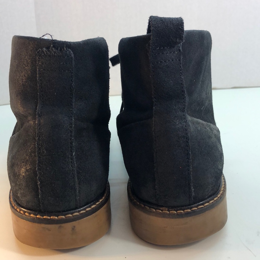 Zara Man Black Suede Boots Size 44 (US 11) - Picture 4 of 8